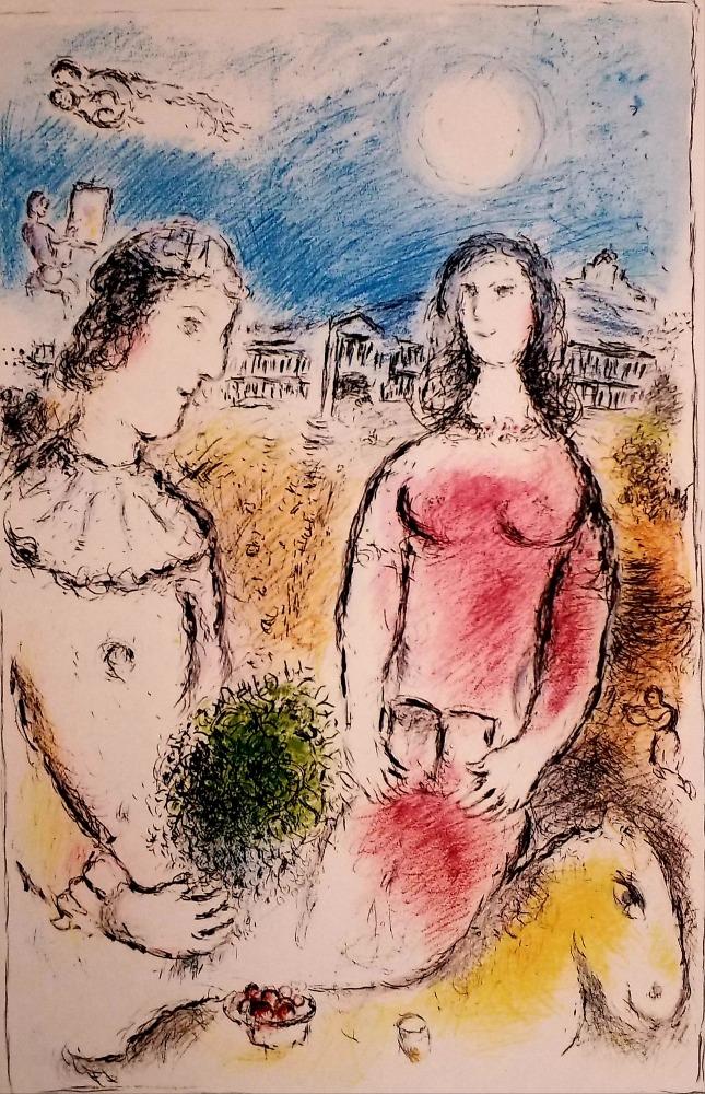 LE COUPLE AU CREPUSCULE