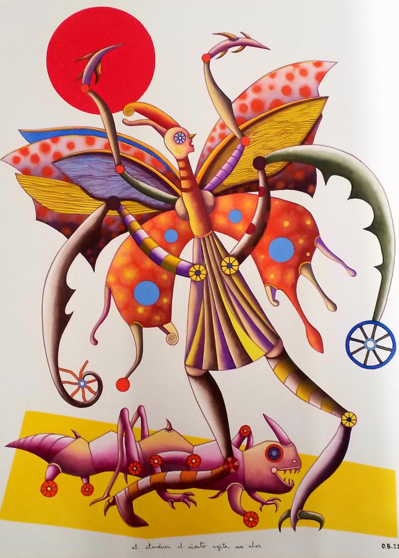 AL ATARDECER EL VIENTO AGITA SUS ALAS