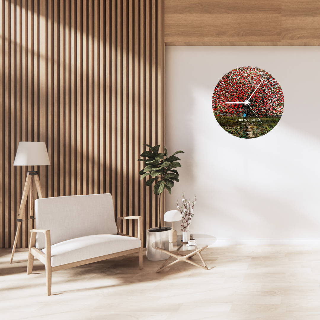 Tazón + Reloj de pared, Lorenzo Moya