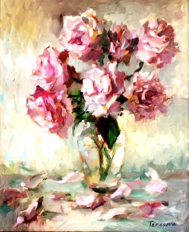 ARREGLO EN ROSA