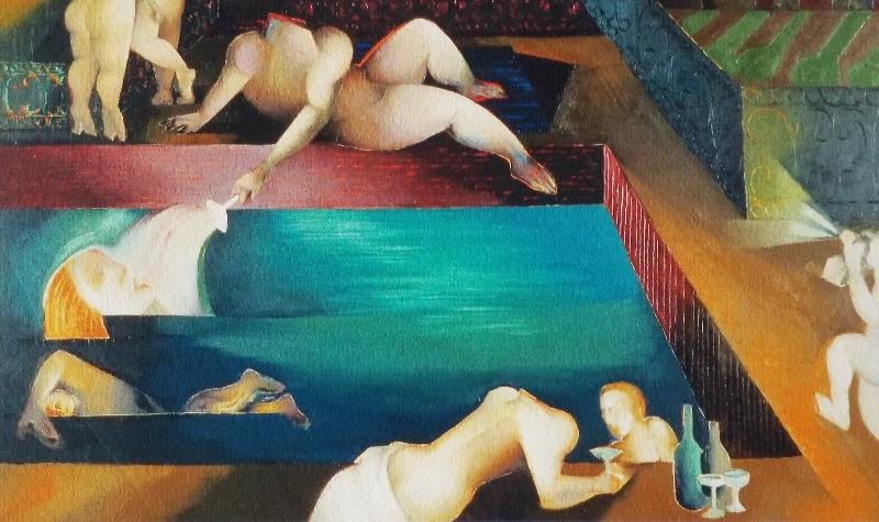 EN LA PISCINA I