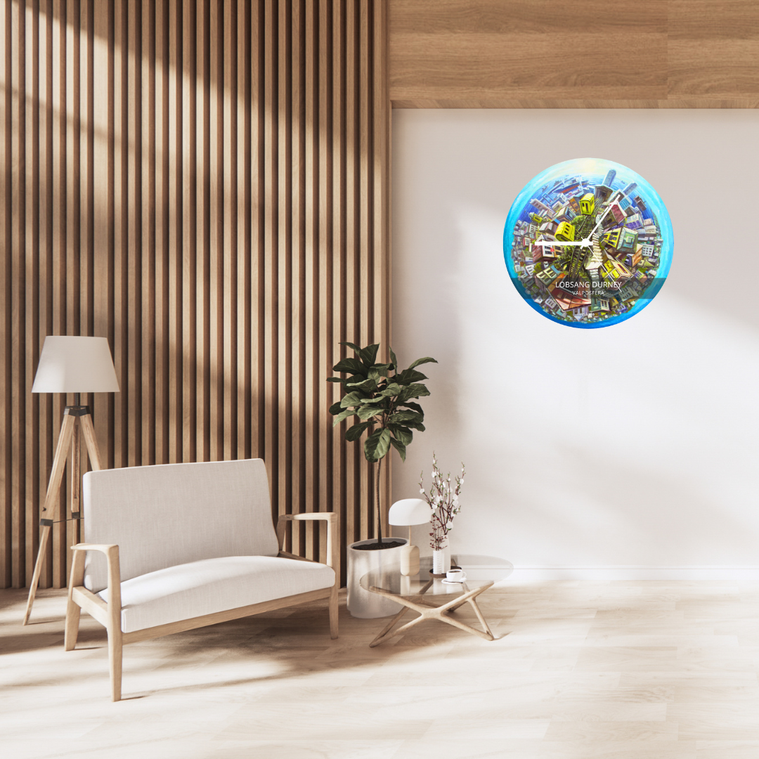 Tazón + Reloj de pared, Lobsang Durney